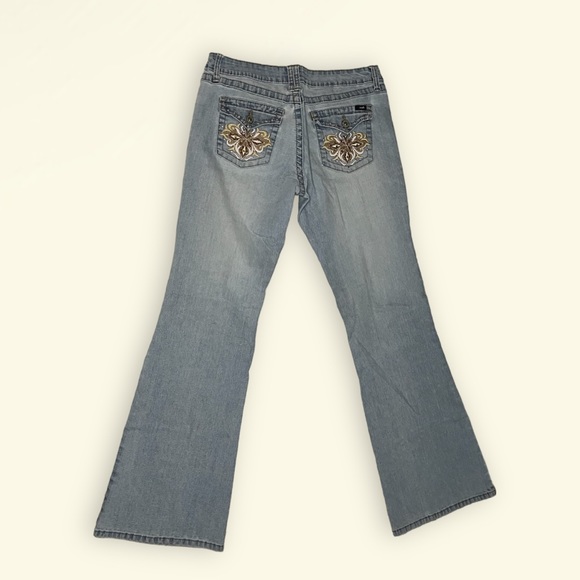 Y2K Rhinestone Jeans - Picture 1 of 4